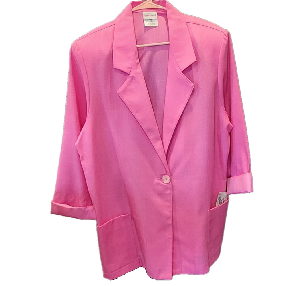 NWT'S BOBBIE BROOKS PINK BLAZER/JACKET